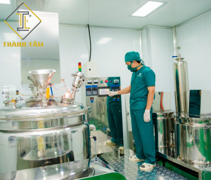 THI CÔNG PHÒNG SẠCH SẢN XUẤT MỸ PHẨM